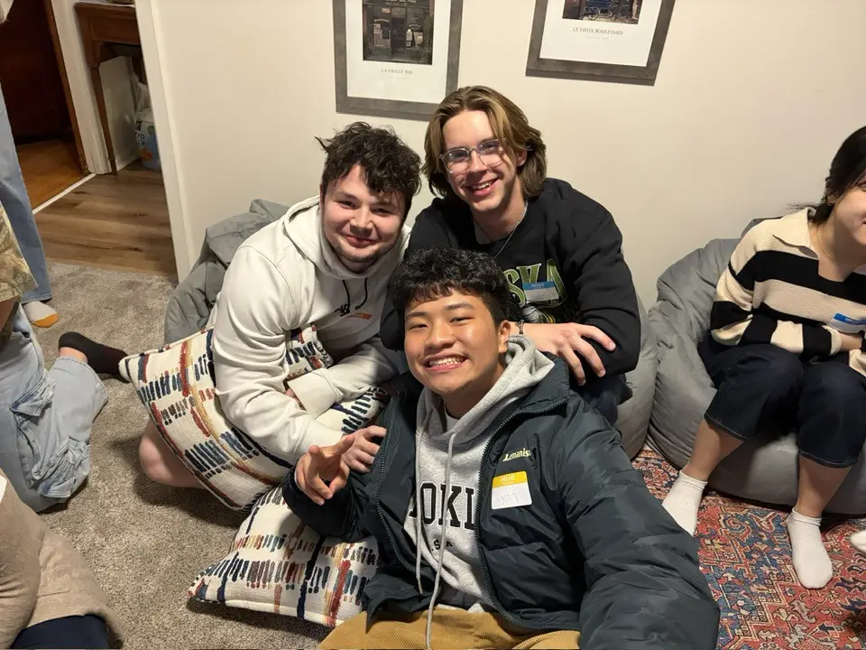 Friends enjoying time together at Global Friends