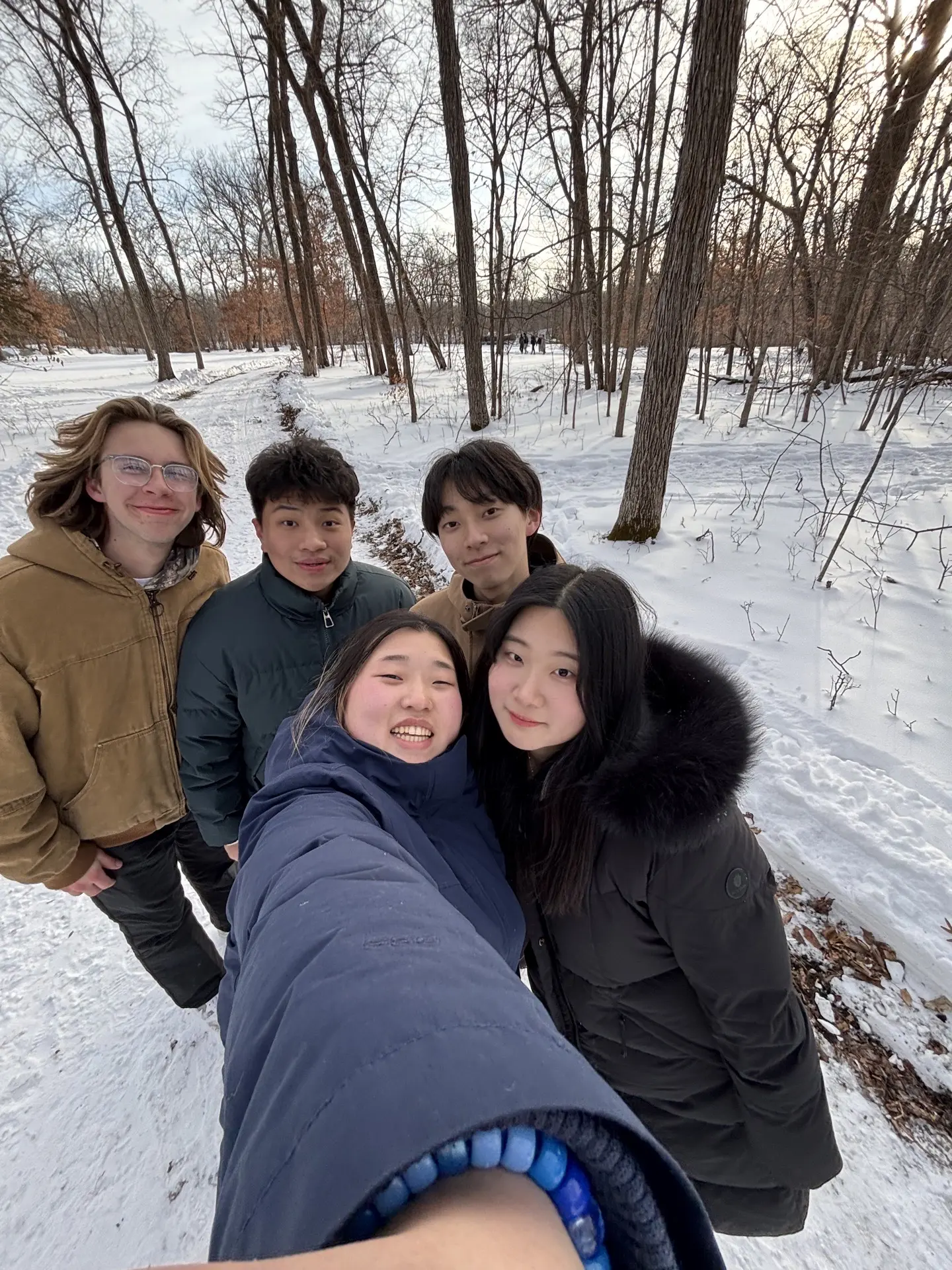 Vertical photo from a Global Friends event