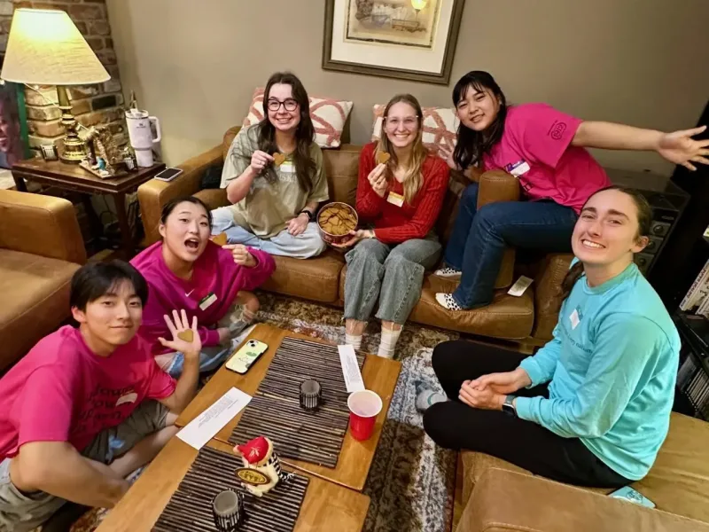 Global Friends dessert and discussion gathering