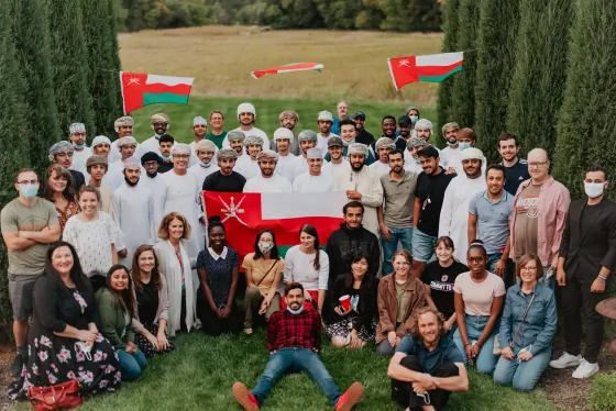 Global Friends community gathering